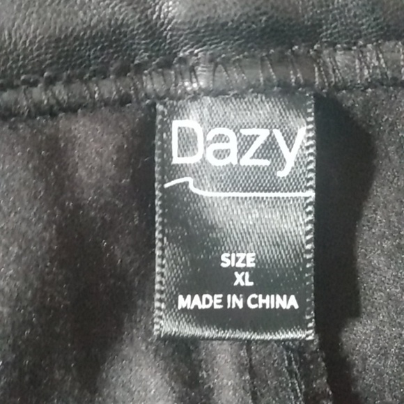 *DAZY* Women's dress pants, size XL black - Picture 7 of 8